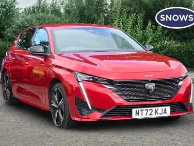 Used Peugeot 308 GT 131 HP (96 kW) 2022 Red Hatchback