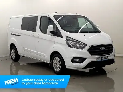 Used Ford Transit Custom Limited 131 HP (96 kW) 2023 White Van