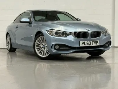 Usado BMW 420 Luxury Line 184 HP (135 kW) 2013 Azul Coupé
