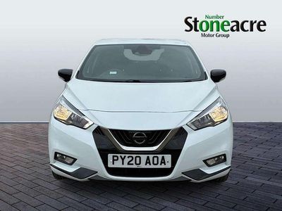 Used Nissan Micra N-TEC 99 HP (72 kW) 2020 White Hatchback