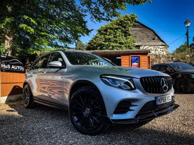 Used Mercedes GLC250 AMG line 2016 Silver SUV