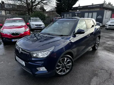 Used SsangYong Tivoli 115 HP (84 kW) 2016 Blue SUV
