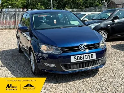 Used VW Polo SEL 105 HP (77 kW) 2011 Blue Hatchback