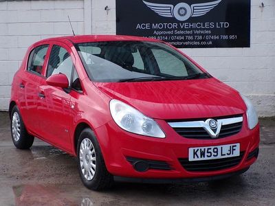 Red Used 2010 Vauxhall Corsa Hatchback | £2,999 (Fair price)