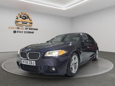 Used BMW 525 M Sport 218 HP (160 kW) 2016 Black Sedan