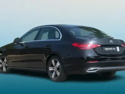 Used Mercedes C220 2022 Black Sedan