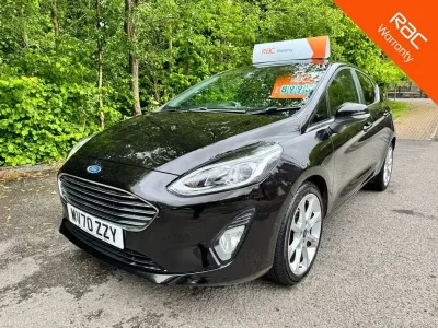 Used Ford Fiesta Titanium X 125 HP (91 kW) 2020 Black Hatchback