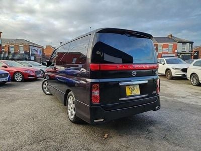 Used Nissan Elgrand 2008 Black MPV