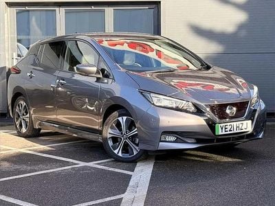 Grey Used 2021 Nissan Leaf Tekna Hatchback | £9,799 (Fair price)