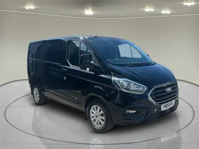 Used Ford Transit Custom Limited 130 HP (95 kW) 2019 Black Van