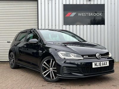 Used VW Golf VII GTD 184 HP (135 kW) 2018 Black Hatchback
