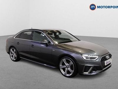 Grey Used 2022 Audi A4 S-Line Sedan | £22,649 (Fair price)