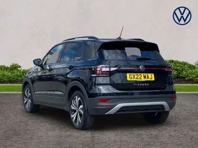 Used VW T-Cross Black Edition 110 HP (80 kW) 2022 SUV