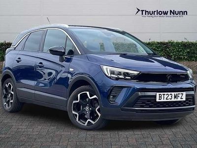 Used Vauxhall Crossland Ultimate 130 HP (95 kW) 2023 Blue SUV