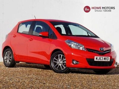 Red Used 2014 Toyota Yaris Plus Hatchback | £5,990 (Fair price)