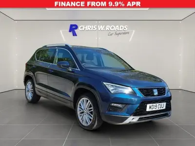 Używany Seat Ateca XCELLENCE 150 KM (110 kW) 2019 Niebieski SUV