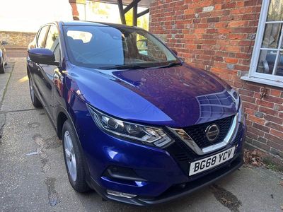 Used Nissan Qashqai Acenta 115 HP (84 kW) 2018 Blue SUV
