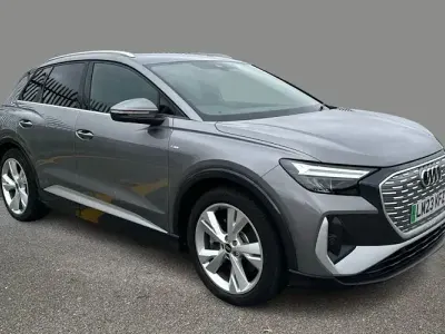 Used Audi Q4 e-tron S-Line 150 kW (204 HP) 2023 Grey SUV