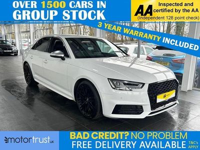 Used Audi S4 Design 354 HP (260 kW) 2018 White Sedan