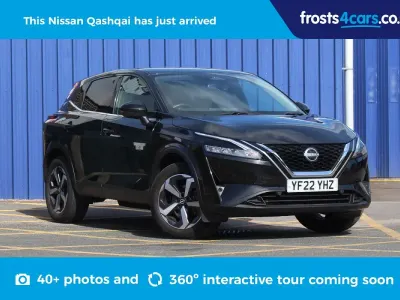 Used Nissan Qashqai N-Connecta 158 HP (116 kW) 2022 Black SUV