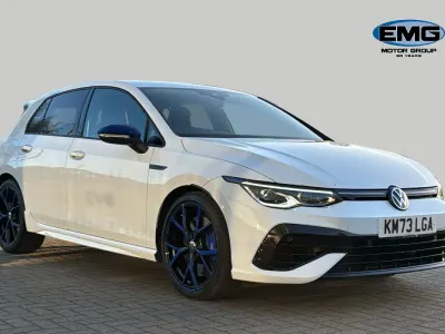 Used VW Golf VIII R 333 HP (244 kW) 2023 White Hatchback
