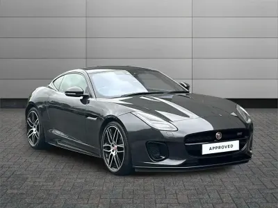 Used Jaguar F-Type Chequered Flag 300 HP (220 kW) 2020 Grey Coupe