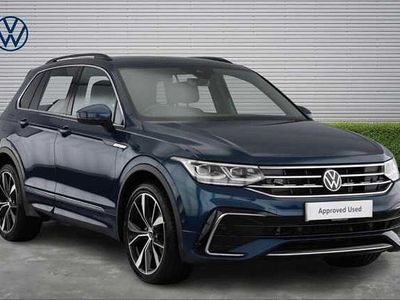 Used VW Tiguan R-line 150 HP (110 kW) 2023 Blue SUV