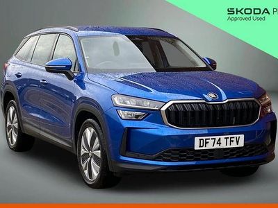 Race blue metallic Used 2024 Skoda Kodiaq SE SUV | £30,600 (Good price)