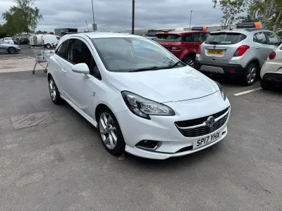 Usado Vauxhall Corsa SRi 75 CV (55 kW) 2017 Blanco Utilitario