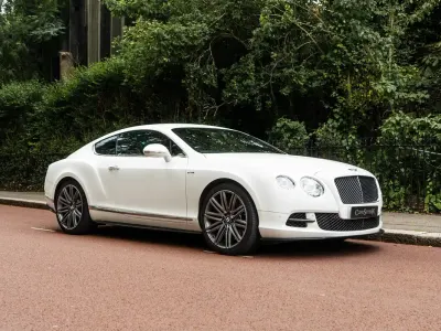 Used Bentley Continental 2014 White Sedan