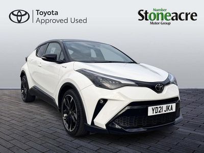 White/black Used 2021 Toyota C-HR Sport SUV | £20,000 (Good price)