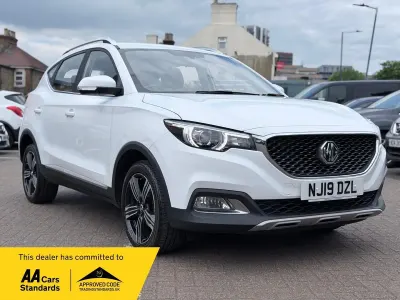 Używany MG ZS Exclusive 106 KM (77 kW) 2019 Biały SUV