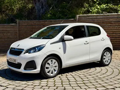 Used Peugeot 108 Active 68 HP (50 kW) 2015 White Hatchback