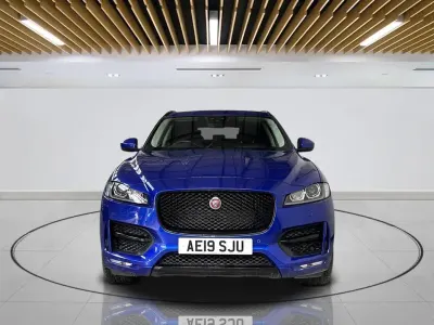 Used Jaguar F-Pace R-Sport 180 HP (132 kW) 2019 Blue SUV