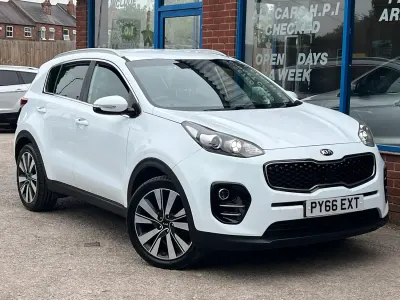 Used Kia Sportage 115 HP (84 kW) 2017 White SUV