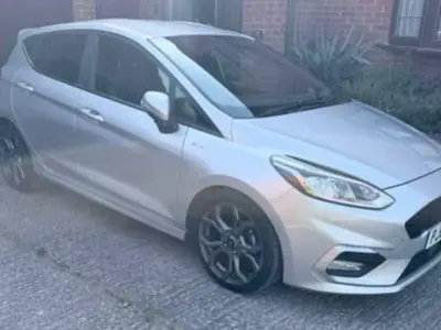 Used Ford Fiesta ST-Line X 100 HP (73 kW) 2017 Silver Hatchback