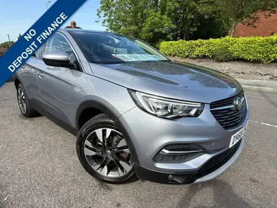 Used Vauxhall Grandland X Sport 130 HP (95 kW) 2018 Grey SUV