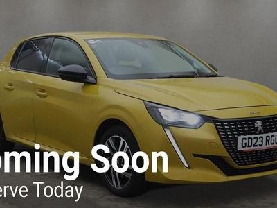 Yellow Used 2023 Peugeot 208 Allure+ Hatchback | £12,995 (Good price)
