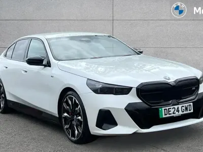 Used BMW i5 Comfort Edition 442 kW (601 HP) 2024 Mineral white metallic Sedan