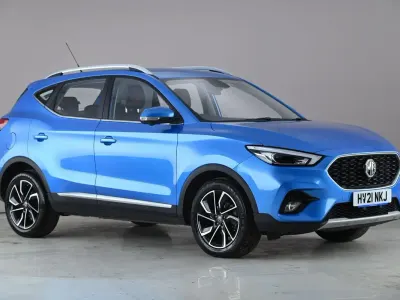 Used MG ZS Exclusive 106 HP (77 kW) 2021 Blue SUV
