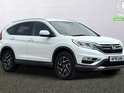 White Used 2018 Honda CR-V SE Plus SUV | £15,599 (Fair price)