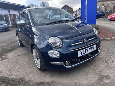 Używany Fiat 500 Lounge 105 KM (77 kW) 2017 Niebieski Hatchback