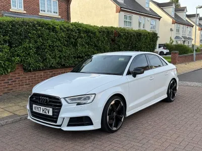 Begagnad Audi A3 2017 Vit Sedan