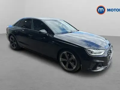Used Audi A4 Black Edition 190 HP (139 kW) 2020 Black Sedan