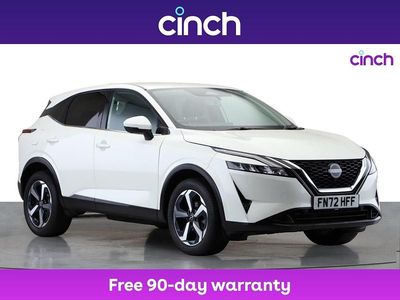 White Used 2022 Nissan Qashqai N-Connecta SUV | £15,399 (Fair price)