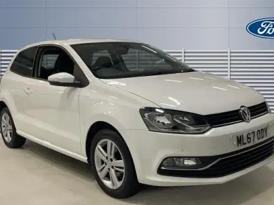 Begagnad VW Polo Edition 60 HK (44 kW) 2017 Vit Halvkombi