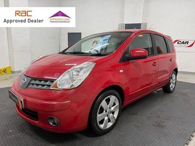 Used Nissan Note Tekna 86 HP (63 kW) 2008 Red Hatchback