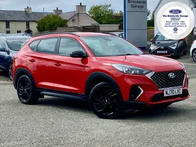 Used Hyundai Tucson N Line 177 HP (130 kW) 2020 Red SUV
