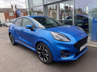 Used Ford Puma ST-Line X 125 HP (91 kW) 2023 Blue SUV