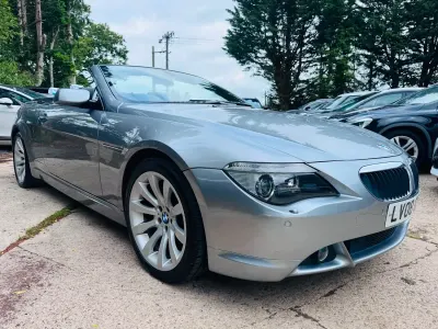 Used BMW 630 Cabriolet Sport Line 2008 Grey Cabriolet